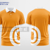 Mẫu áo đồng phục Chứng khoán VNDIRECT màu da cam tự thiết kế đẹp mẫu 2 DPP6B
