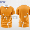 Mẫu áo đồng phục Chứng khoán VNDIRECT màu da cam tự thiết kế độc mẫu 3 DPP6C