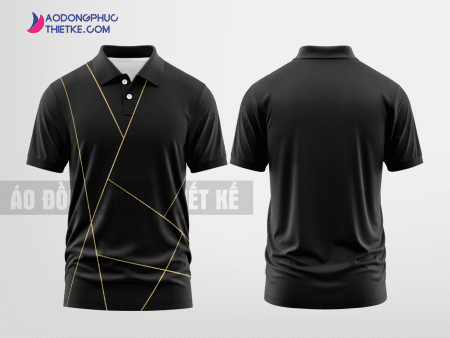 Mẫu áo đồng phục Hà Nam Màu đen thiết kế giá rẻ DPP1023