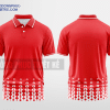 Mẫu áo đồng phục Ngân hàng Teckcombank màu đỏ tươi thiết kế đẹp mẫu 2 DPP5B