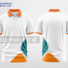 Mẫu áo đồng phục Tập Đoàn Cen Group màu trắng thiết kế mẫu 1 DPP1A