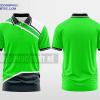 Mẫu áo đồng phục ngôn ngữ Tiếng Ả rập xanh nõn chuối thiết kế chất lượng DPP1111