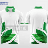 Mẫu áo polo 3D đồng phục Cao Bằng Màu Xanh Lá Cây thiết kế đẹp DPP1013