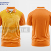 Mẫu áo polo 3D đồng phục quản lý văn hóa Màu da cam thiết kế lạ DPP1123