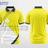 Mẫu áo polo doanh nghiệp Gia Lai Màu vàng thiết kế chất lượng DPP1021