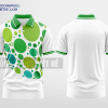 Mẫu áo thun đồng phục công ty kinh doanh quốc tế xanh lá thiết kế nam DPP1085