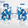 Mẫu áo đồng phục công ty Duy Xuyên Màu xanh dương thiết kế may đẹp DPP1465