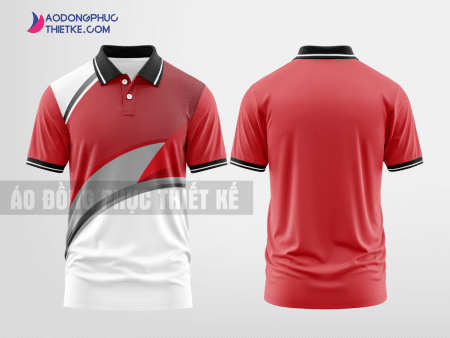 Mẫu áo đồng phục công ty Liên Chiểu Màu hồng y thiết kế đẹp DPP1597