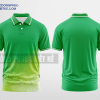 Mẫu áo đồng phục công ty Phú Lương Màu xanh lá thiết kế in đẹp DPP1707