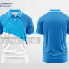 Mẫu áo đồng phục polo Ninh Phước Màu xanh da trời thiết kế chất lượng DPP1688