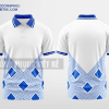 Mẫu áo polo 3D đồng phục Kim Thành Màu xanh dương thiết kế giá rẻ DPP1563