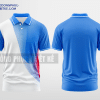 Mẫu áo polo doanh nghiệp Đắk Song Màu xanh da trời thiết kế chính hãng DPP1417