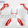 Mẫu áo polo đồng phục Lai Vung Màu đỏ thiết kế in đẹp DPP1584