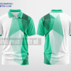 Mẫu áo thun đồng phục 3D Đakrông Màu lục bảo thiết kế may đẹp DPP1405