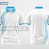 Mẫu áo thun đồng phục 3D Lạc Sơn Màu xanh da trời thiết kế nữ DPP1581