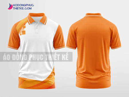 Mẫu áo thun đồng phục Hà Đông Màu san hô thiết kế giá rẻ DPP1488