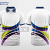 Mẫu áo thun đồng phục doanh nghiệp Gò Công Màu trắng thiết kế độc DPP1482