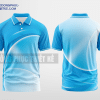 Mẫu áo thun đồng phục doanh nghiệp Mường La Màu xanh da trời thiết kế nam DPP1636