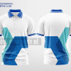 Mẫu áo thun polo Lâm Bình Màu xanh dương thiết kế cao cấp DPP1586