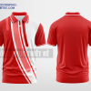 Mẫu áo đồng phục công ty Hồng Mận Màu đỏ thiết kế may đẹp DPP2054