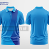 Mẫu áo đồng phục công ty có cổ Trọng Phúc Màu xanh da trời thiết kế chất lượng DPP2201