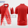 Mẫu áo đồng phục doanh nghiệp Mặt Trời Màu Đỏ Son thiết kế nam DPP2023