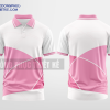 Mẫu áo đồng phục doanh nghiệp Sông Công Màu hồng thiết kế giá rẻ DPP1772