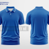 Mẫu áo đồng phục doanh nghiệp có cổ Diệu Quỳnh Màu xanh biển thiết kế đẳng cấp DPP2468
