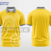 Mẫu áo đồng phục polo Quỳnh Khanh Màu vàng thiết kế cá tính DPP2456