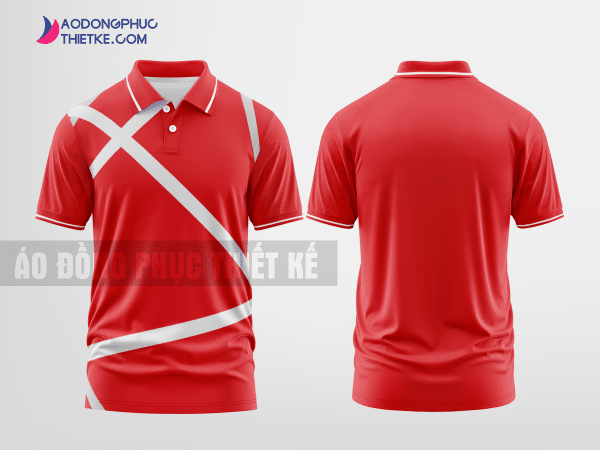 Mẫu áo đồng phục polo Trọng Thắng Màu đỏ thiết kế chính hãng DPP2285