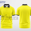 Mẫu áo đồng phục polo Văn Chấn Màu vàng thiết kế uy tín DPP1901