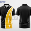 Mẫu áo đồng phục polo Xuân Hoàng Màu đen thiết kế đẹp DPP2133