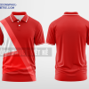 Mẫu áo đồng phục thun cổ bẻ Hồi Màu đỏ thiết kế may đẹp DPP2028