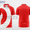 Mẫu áo phông đồng phục Hoàng Hải Màu đỏ thiết kế sáng tạo DPP2192
