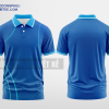 Mẫu áo phông đồng phục Lan Hải Đường Màu xanh cô ban thiết kế đẹp DPP2029