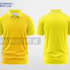 Mẫu áo phông đồng phục Quốc Phương Màu vàng thiết kế chất lượng DPP2268