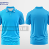 Mẫu áo phông đồng phục Quỳnh Khanh Màu xanh thiên thanh tự thiết kế DPP2474