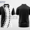 Mẫu áo phông đồng phục Xuân Minh Màu đen thiết kế in đẹp DPP2287