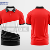 Mẫu áo polo 3D đồng phục Hoàng Hiệp Màu đỏ thiết kế tốt nhất DPP2178