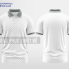 Mẫu áo polo 3D đồng phục Linh Thảo Màu trắng tự thiết kế DPP2463