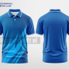 Mẫu áo polo công ty Đoàn Toàn Màu xanh biển thiết kế cá tính DPP2092