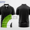 Mẫu áo polo công ty Gia Linh Màu đen thiết kế chính hãng DPP2415