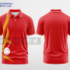 Mẫu áo polo công ty Hoàng Anh Màu đỏ thiết kế lạ DPP2488
