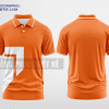 Mẫu áo polo công ty Quốc Thắng Màu da cam thiết kế giá rẻ DPP2073
