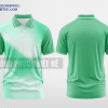 Mẫu áo polo doanh nghiệp Lan Màu xanh lục bảo thiết kế nổi bật DPP1960
