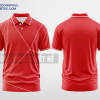 Mẫu áo polo doanh nghiệp Phạm Hiếu Màu đỏ thiết kế chính hãng DPP2129