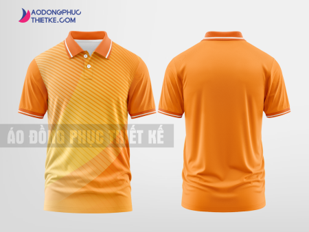Mẫu áo polo doanh nghiệp Phan Đức Màu san hô thiết kế uy tín DPP2072