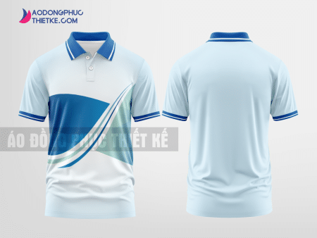 Mẫu áo polo doanh nghiệp Quỳ Châu Màu xanh biển thiết kế tốt nhất DPP1747