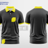 Mẫu áo thun đồng phục 3D Gia Tiến Màu đen thiết kế cao cấp DPP2345