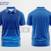 Mẫu áo thun đồng phục 3D Khánh Linh Màu xanh dương thiết kế thương hiệu DPP2117